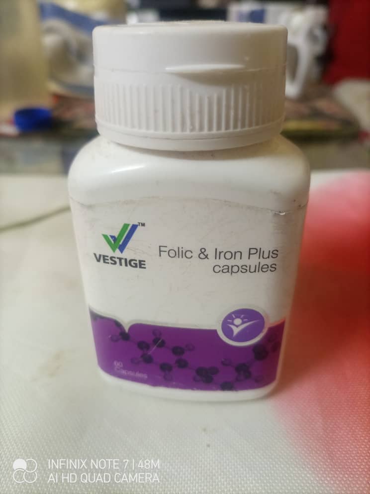 Vestige Folic et Iron Plus 10000 FCFA