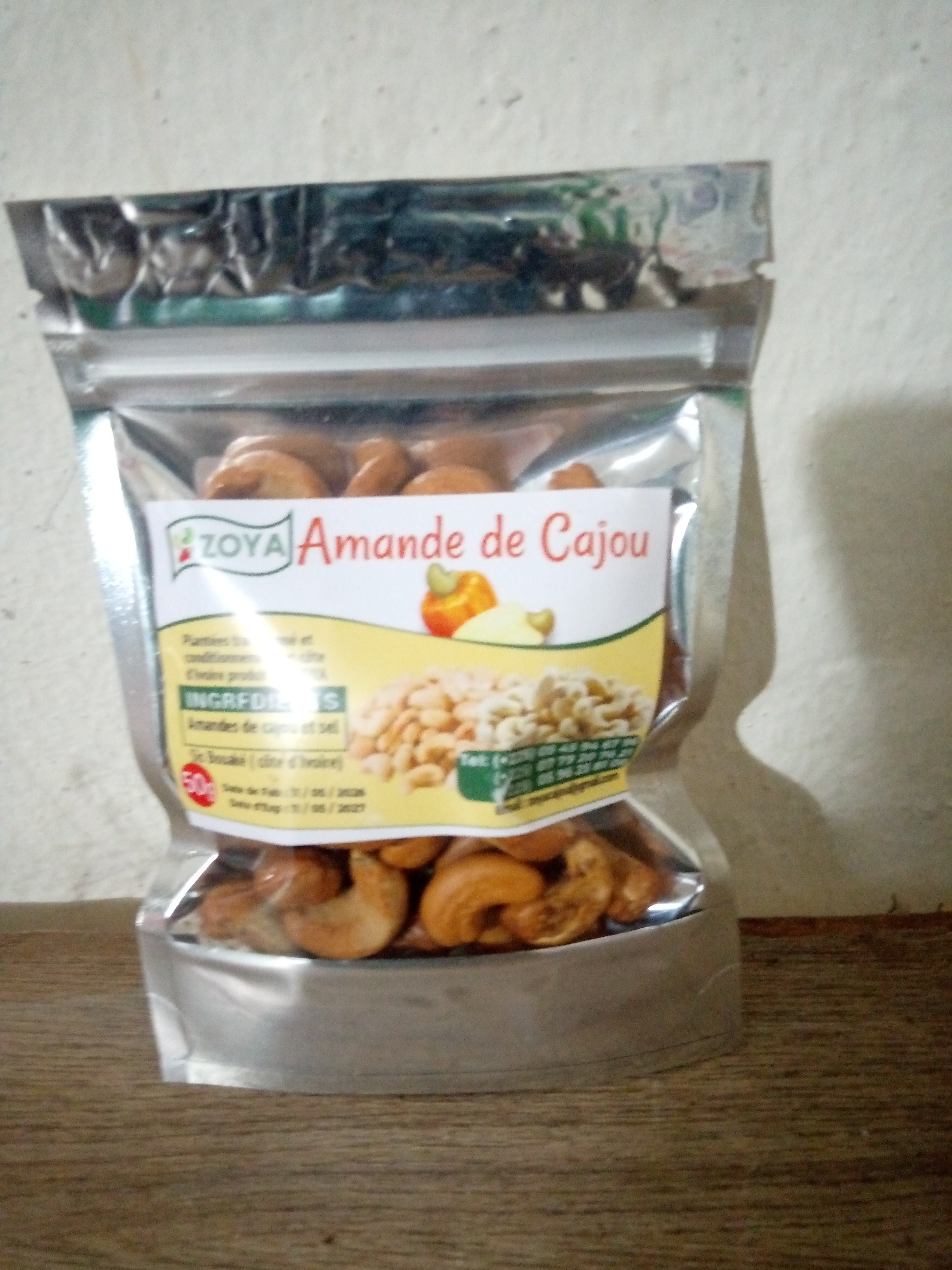 NOIX DE CAJOU RÔTIES
