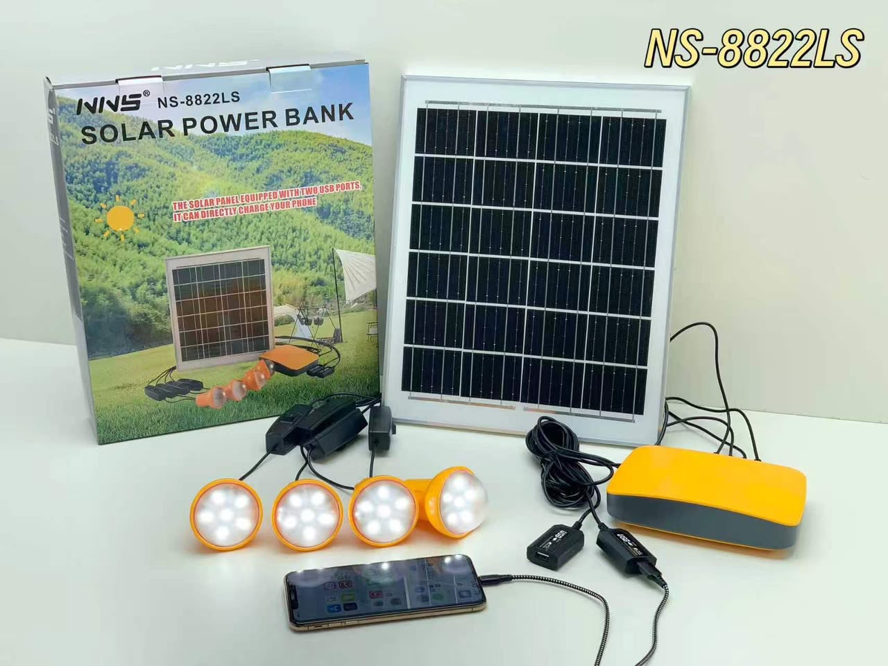 Power Bank Solaire – Votre Énergie Partout, Même Sans Prise !