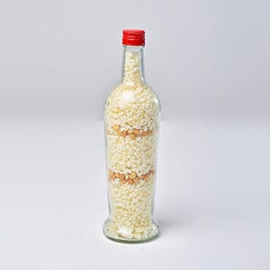 Soufflé de riz la bouteille