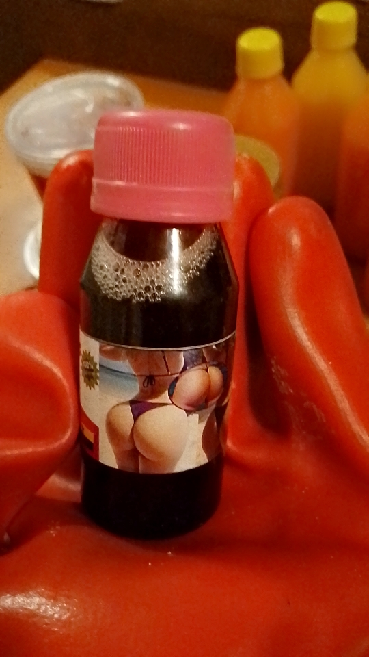 Sirop forme guitare