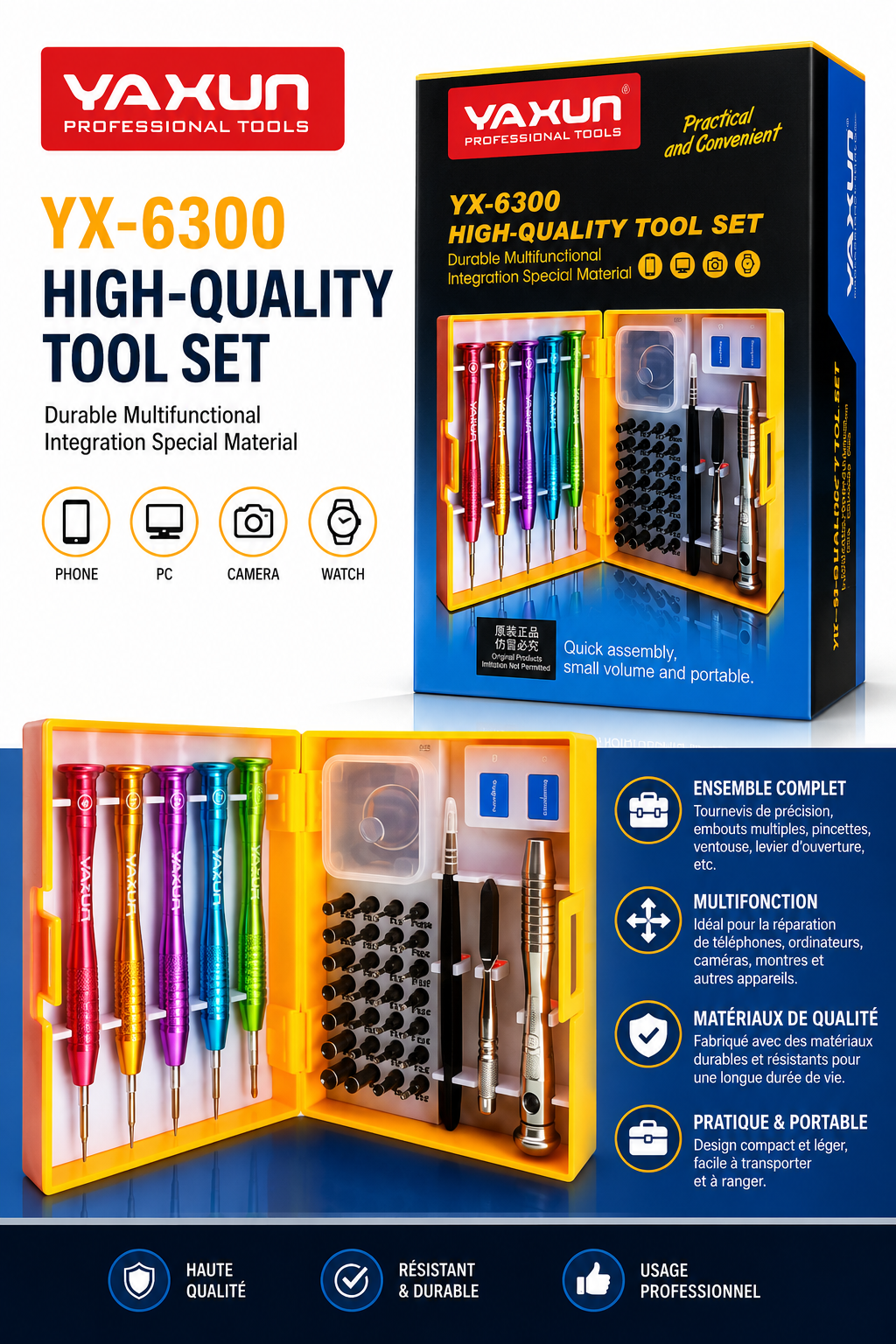 KIT DE TOURNEVIS PROFESSIONNEL