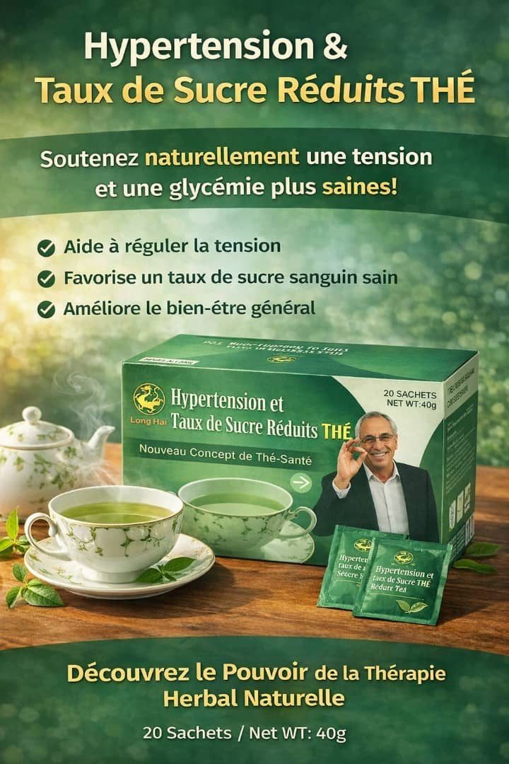 Thé glycémie et hypertension