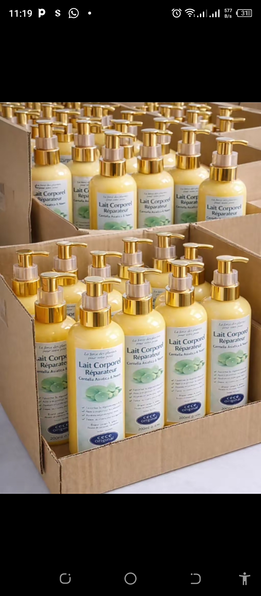 Lait corporel réparateur & rajeunissant