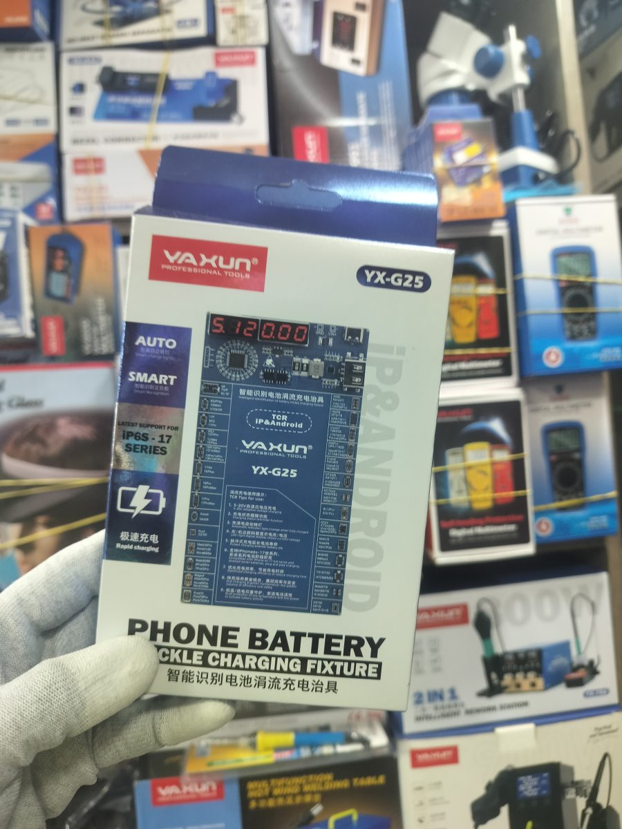 Plaque d'Activation et de Charge Rapide Batterie YAXUN YX-G25 – iPhone & Android