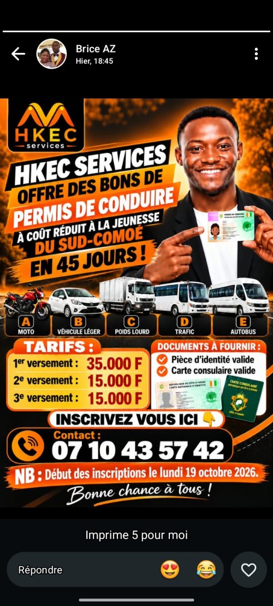 Affiche pub