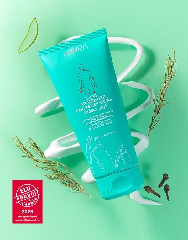 CRÈME APAISANTE ARVEA NATURE 100ml - Anti-Douleurs Articulaires, Musculaires, Rhumatisme | Chaleur Apaisante Immédiate