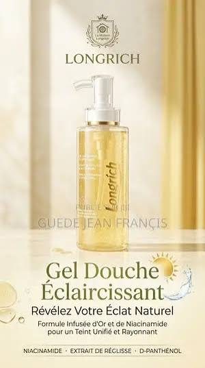 Gel douche eclaircissant de Longrich
