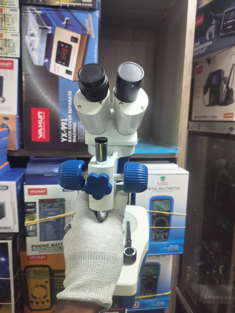 Microscope Stéréoscopique Binoculaire Professionnel YAXUN YX-AK21 (20x/40x)