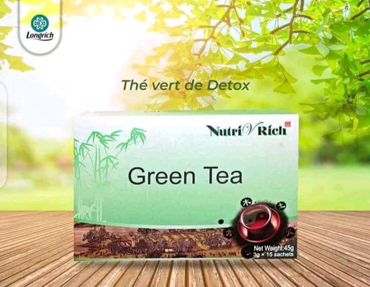 THÉ VERT DE DÉTOXIFICATION