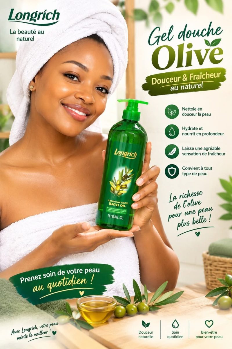 Gel de douche Olive