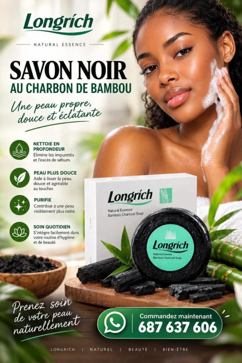 Savon noir au bambou naturel