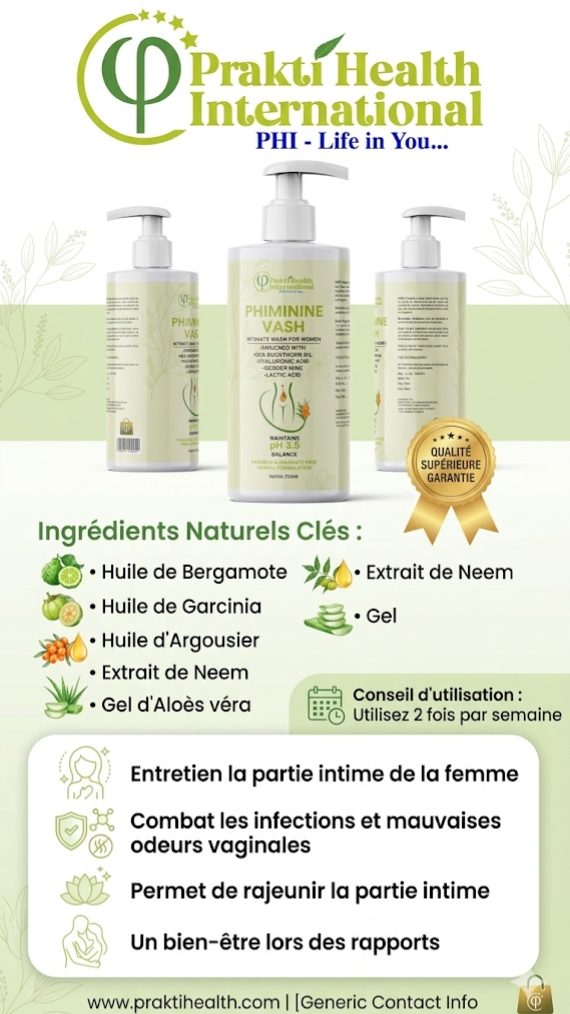 Gel intime de PHI