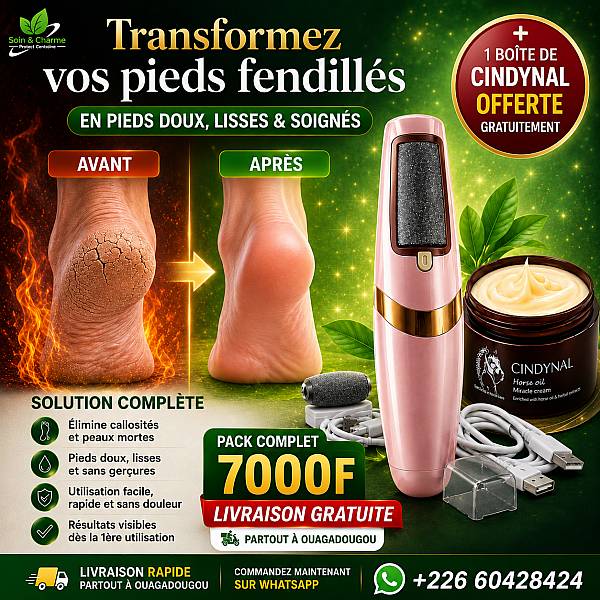 Pack soins des pieds