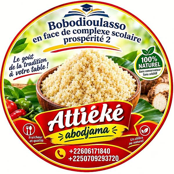 Attieke abodjama petit grain