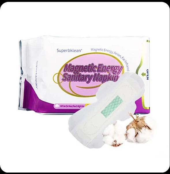 Magnetic Energy Sanitary Napkin
