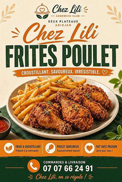 Frite poulet