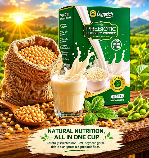 PREBIOTIC SOY GERM POWDER (RICHE EN CALCIUM ET MULTIVITAMINES)