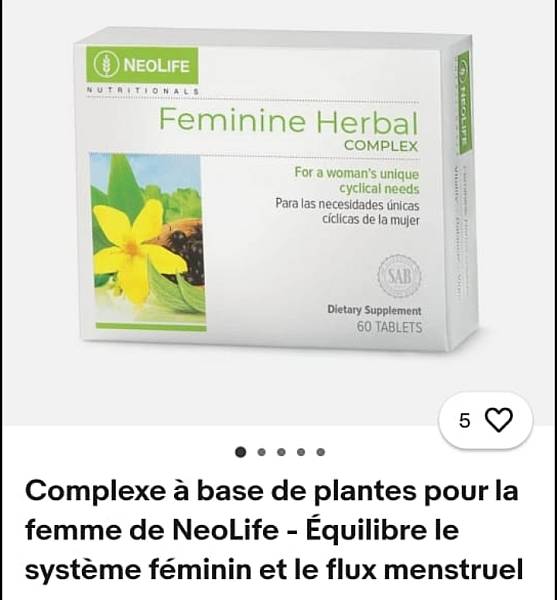 NUTRITIONALS Feminine Herbal COMPLEX