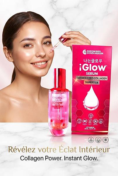 ✨ iGLOW SERUM – HYDROLYZED COLLAGEN PEPTIDES ✨