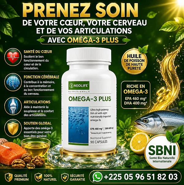 OMÉGA 3 PLUS