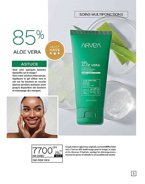 Gel Aloe Vera (85%) (100 ml)
