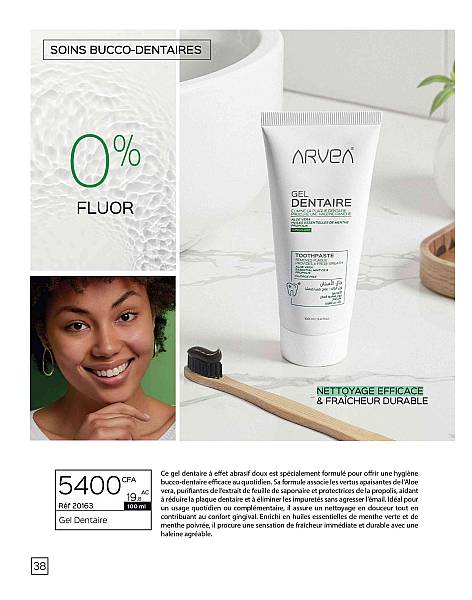 Gel Dentaire Sans Fluor (100 ml)