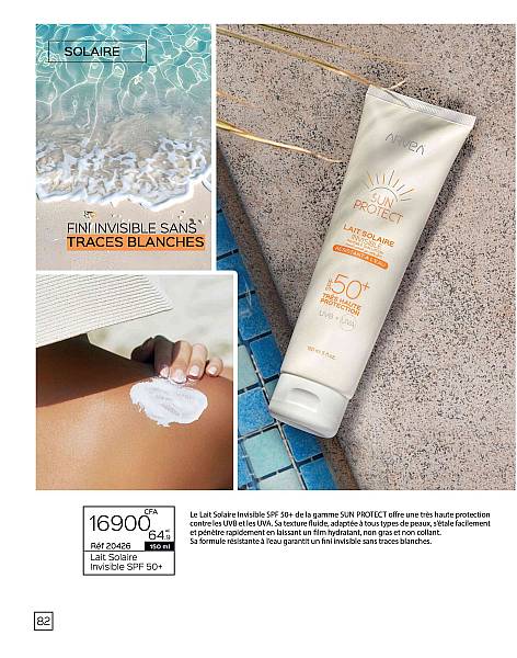 Lait Solaire Invisible SPF 50+ (150 ml)