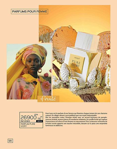 Parfum Femme Pure Ivory (100 ml)