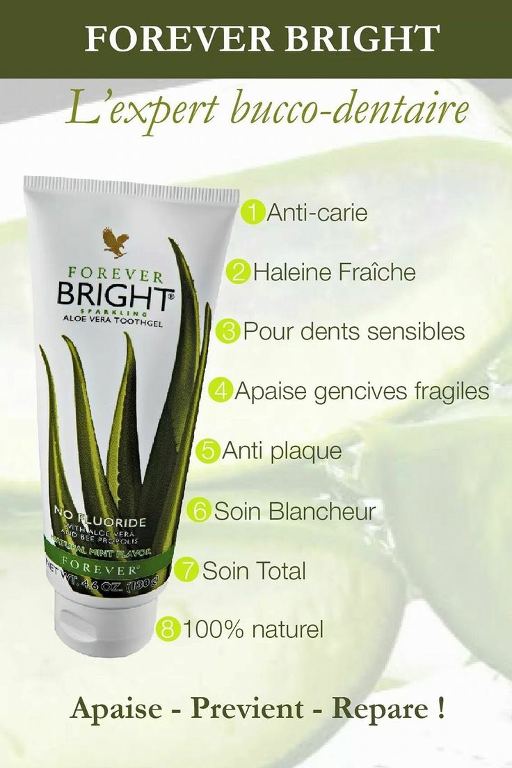 Dentifrice forever bright