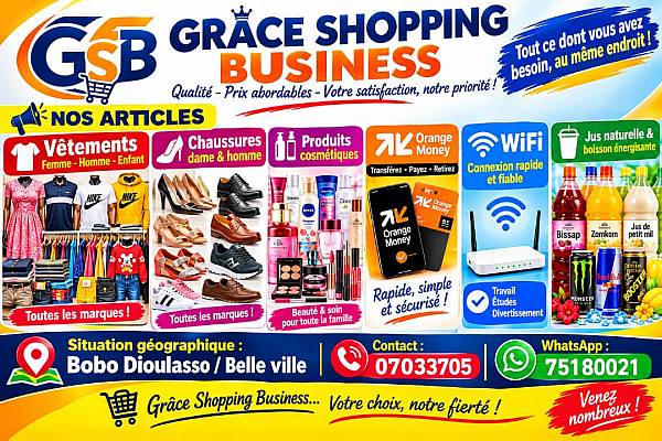Grâce shopping business